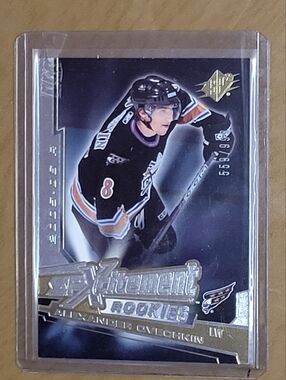 Alexander Ovechkin 2005-06 Upper Deck SPx "SPxcitement" Rookies Card